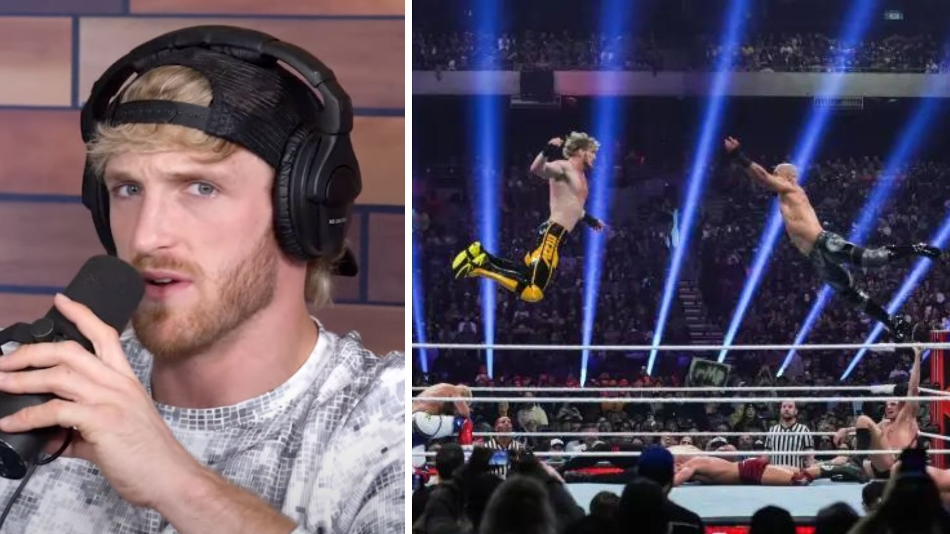 Logan Paul and Ricochet had an incredible moment at WWE Royal Rumble.