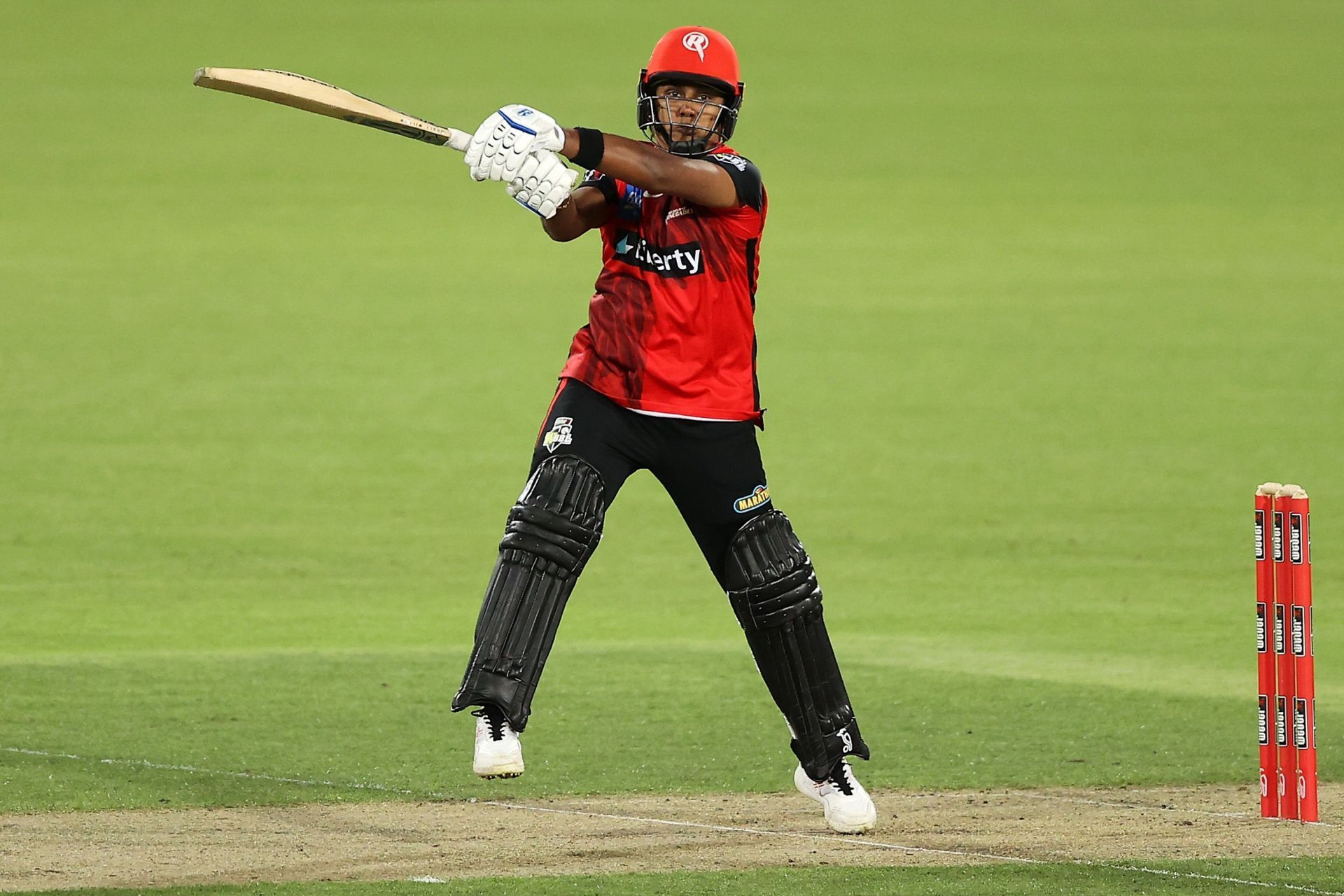 Chamari Athapaththu in the WBBL. Pic: Getty Images