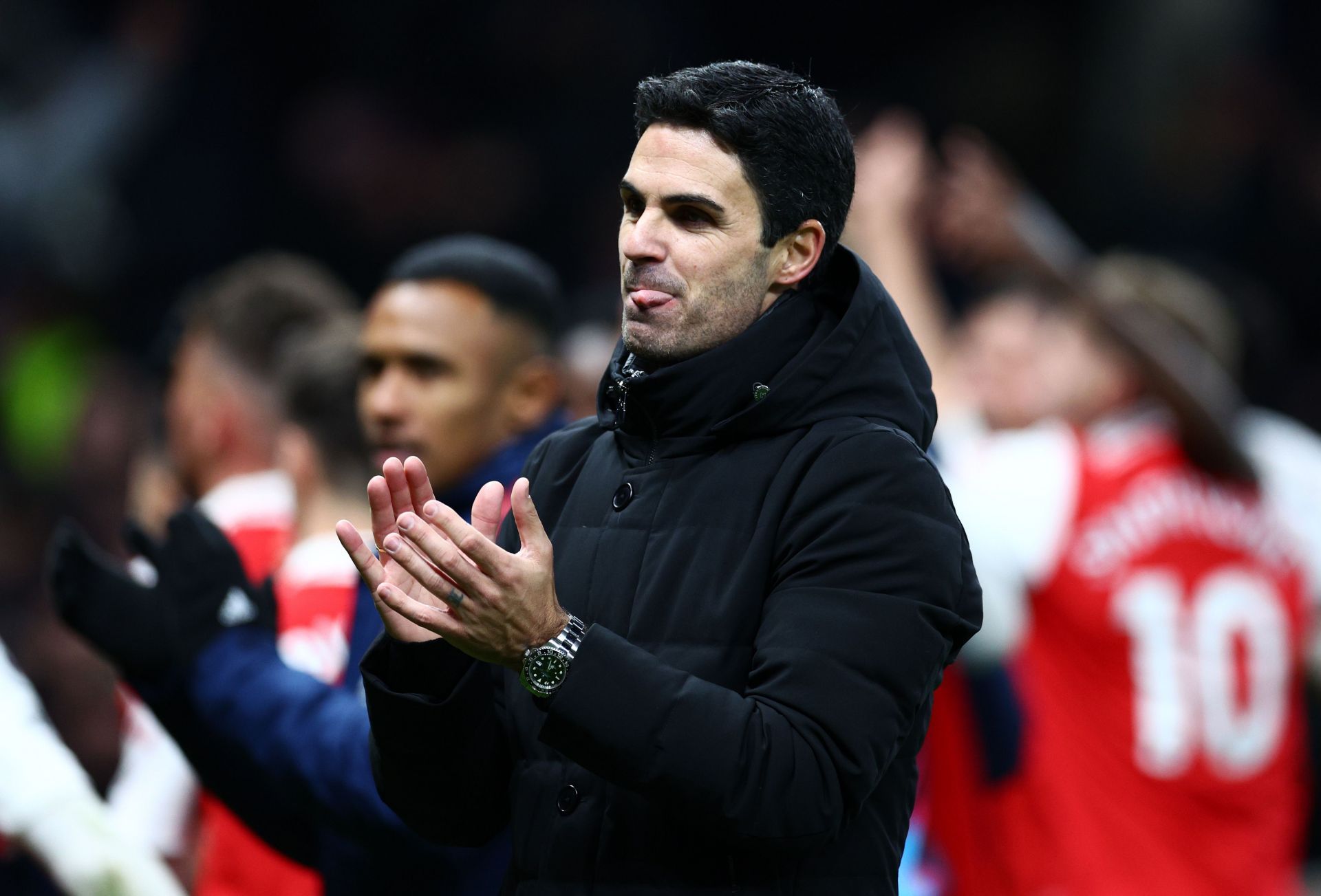 Mikel Arteta picked up his third Manager of the Month award of the season.