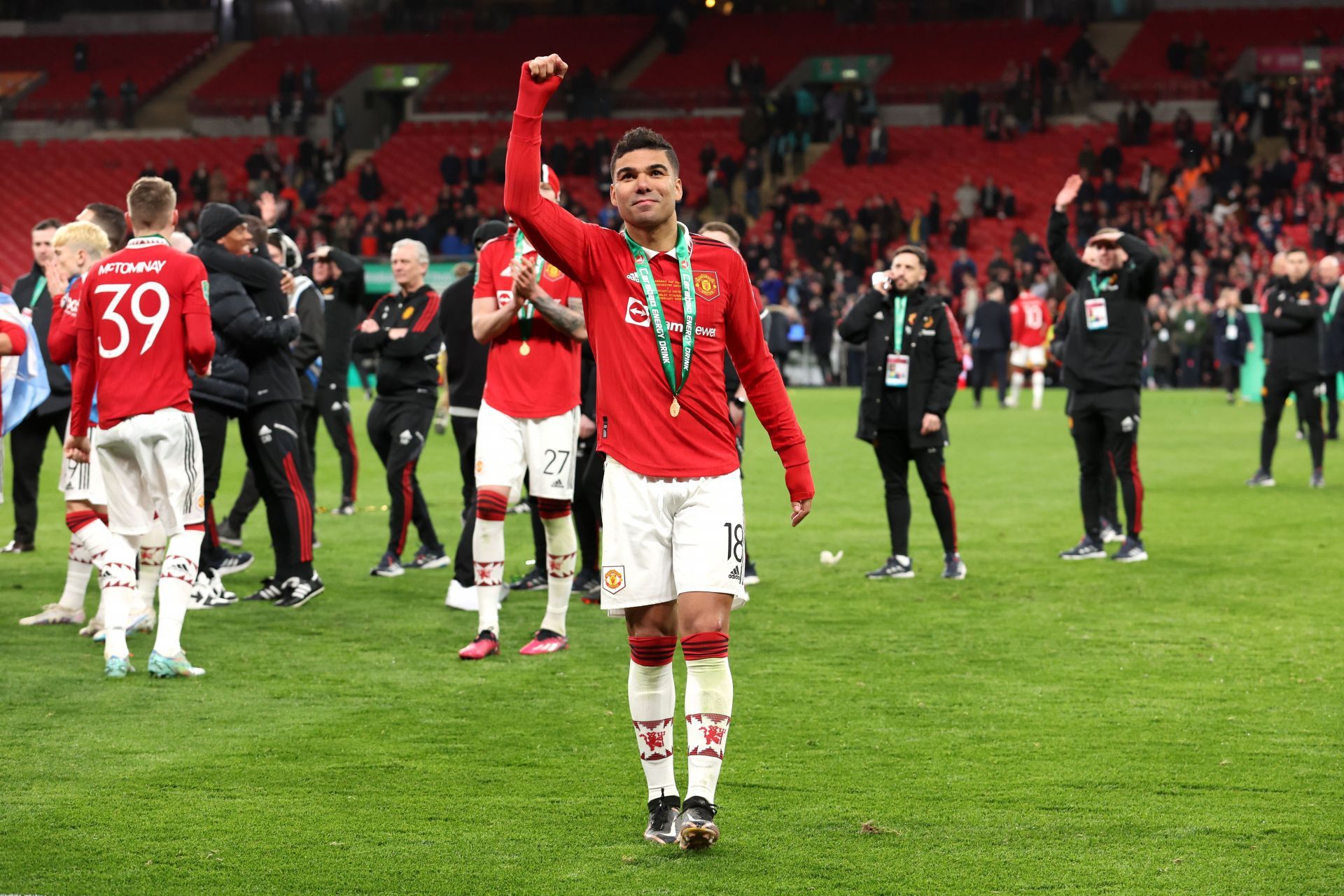 Casemiro has hit the ground running at Old Trafford.