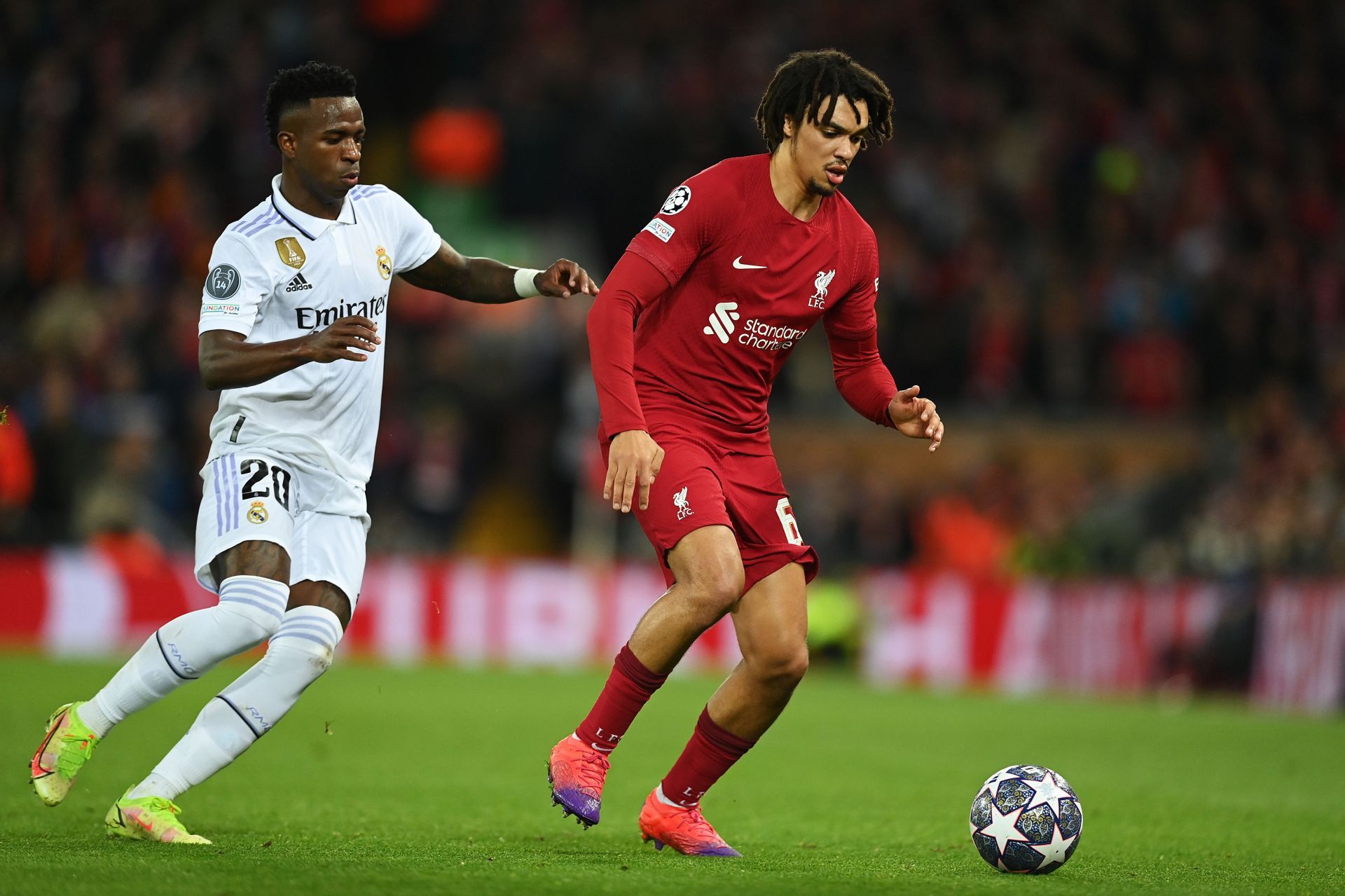 Trent Alexander-Arnold has notably struggled against Vinicius in recent seasons.