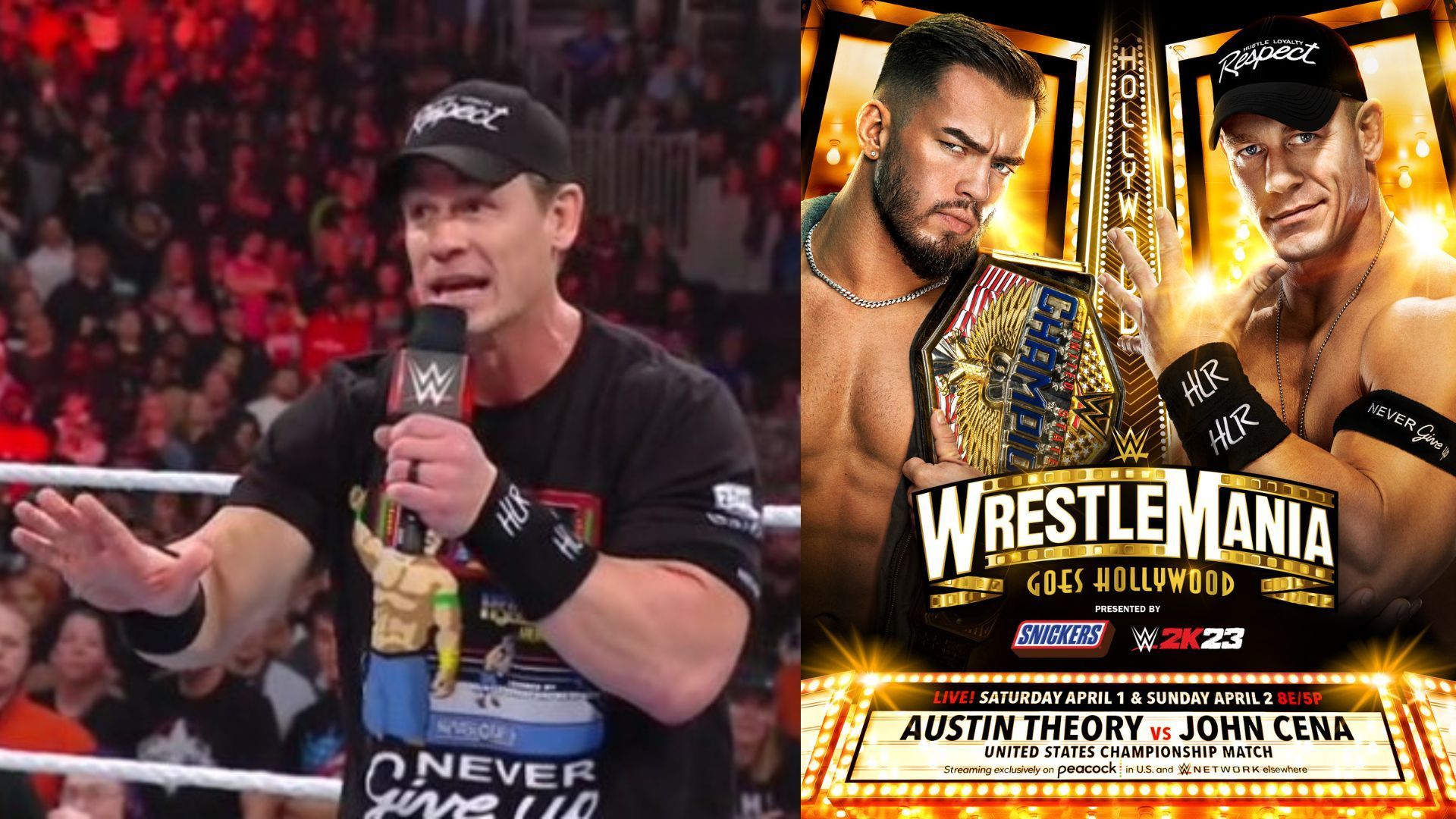 John Cena vs. Austin Theory is set for WrestleMania