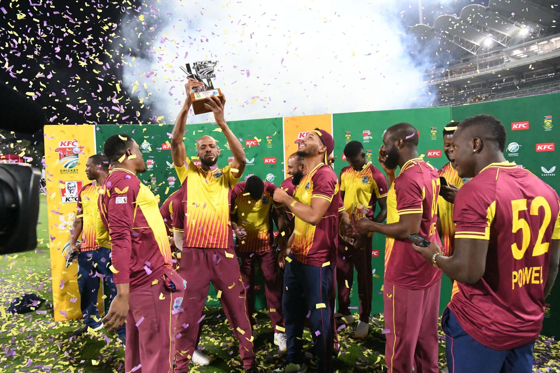 South Africa v West Indies - 3rd T20 International