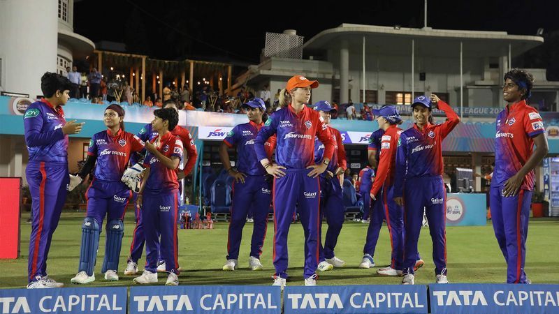 Delhi Capitals battled the Gujarat Giants last night (Image: WPLT20.com)