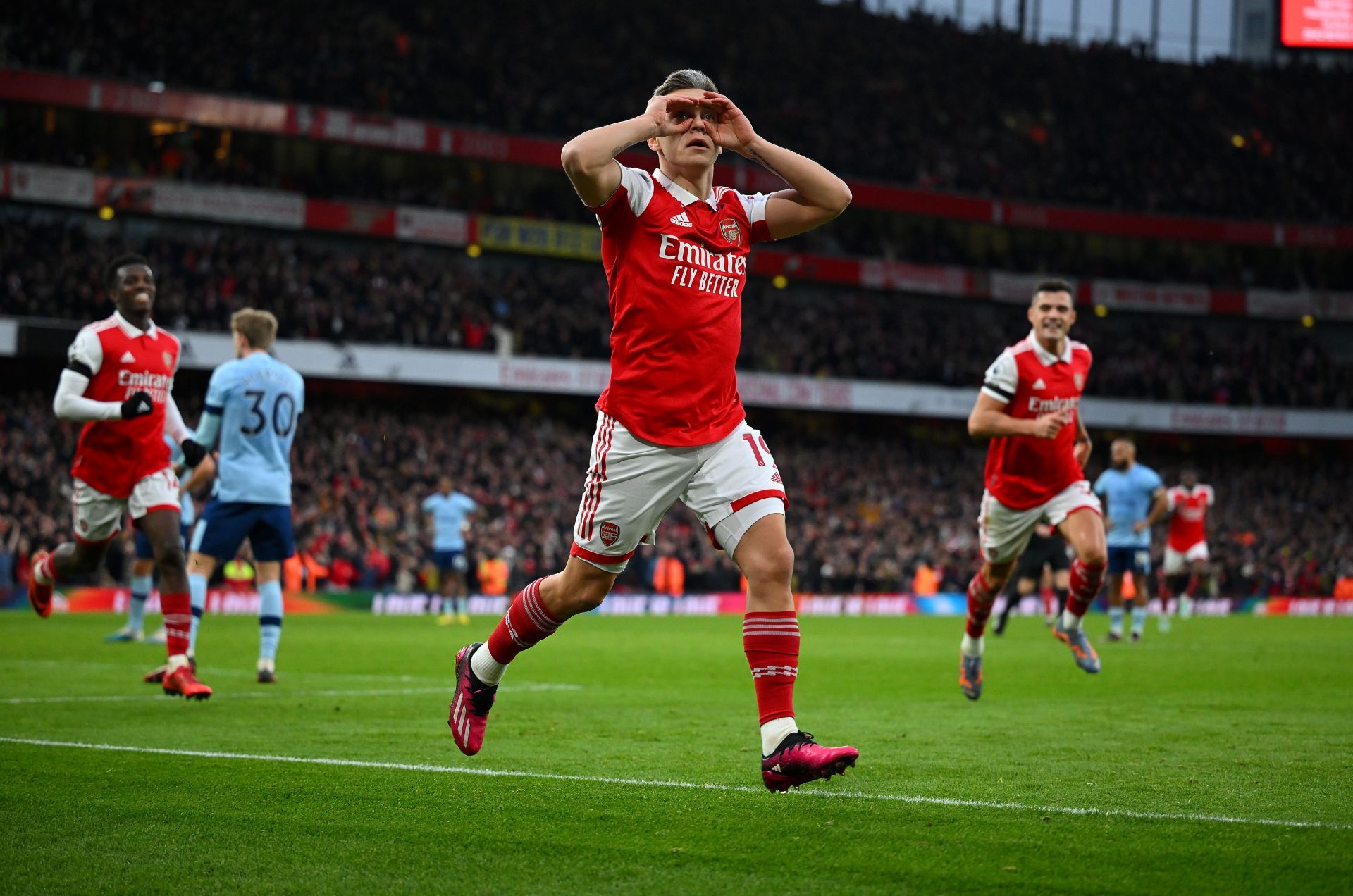 Trossard has had a rousing start to life at the Emirates.