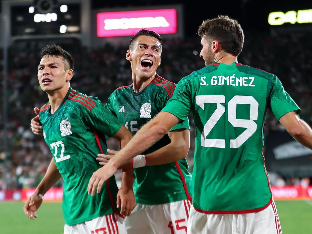 Mexico have a 100% win record to Suriname