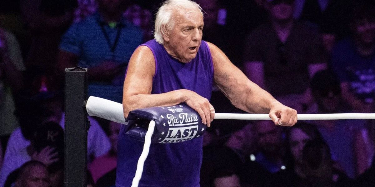 Ric Flair retired from the ring last year.