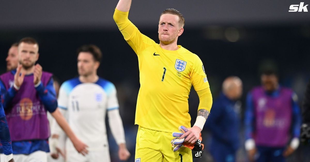 Jordan Pickford heaps praise on Harry Kane