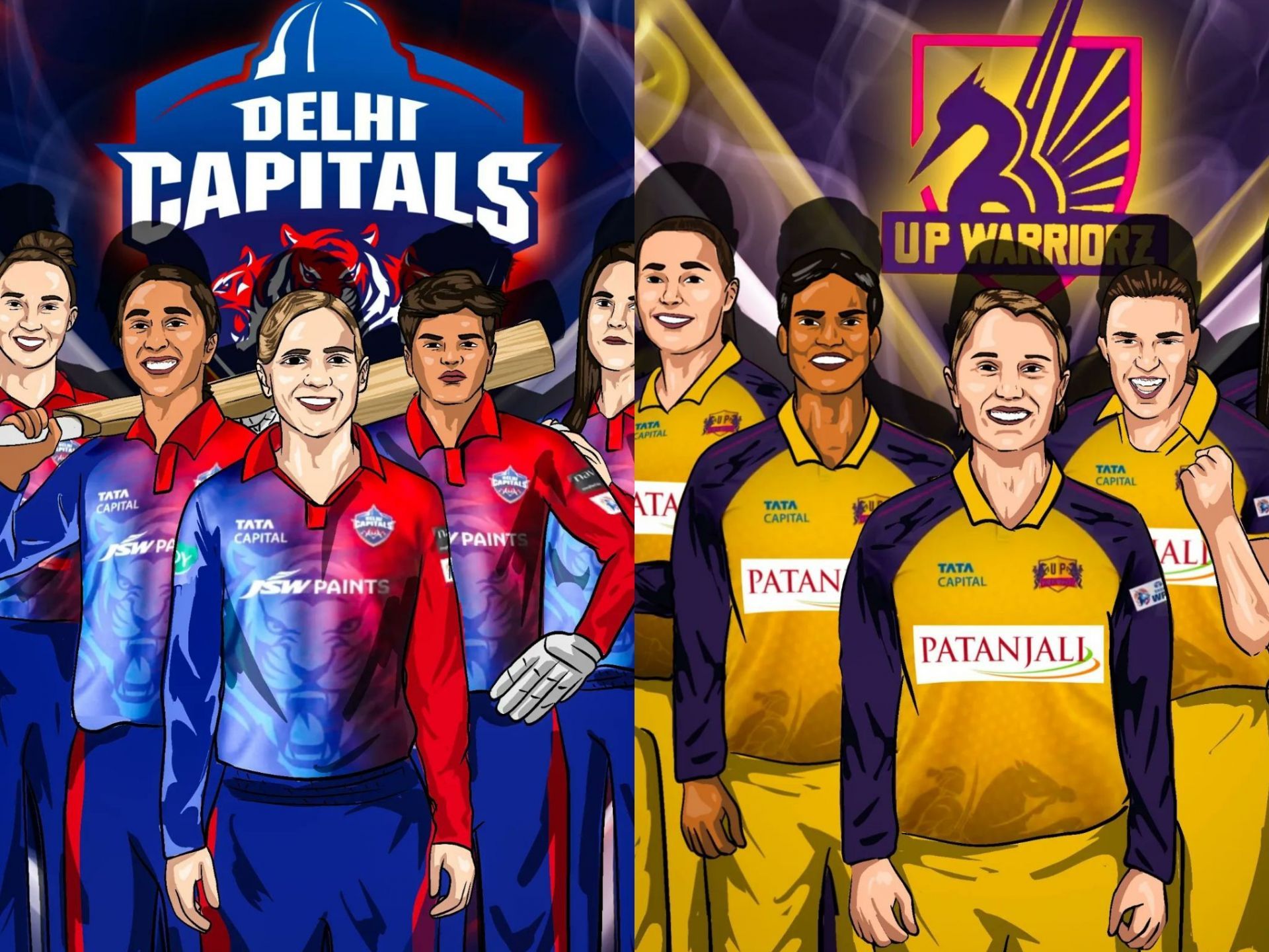 UP Warriorz go head-to-head against Delhi Capitals on Tuesday [Pic Credit: Sportskeeda]