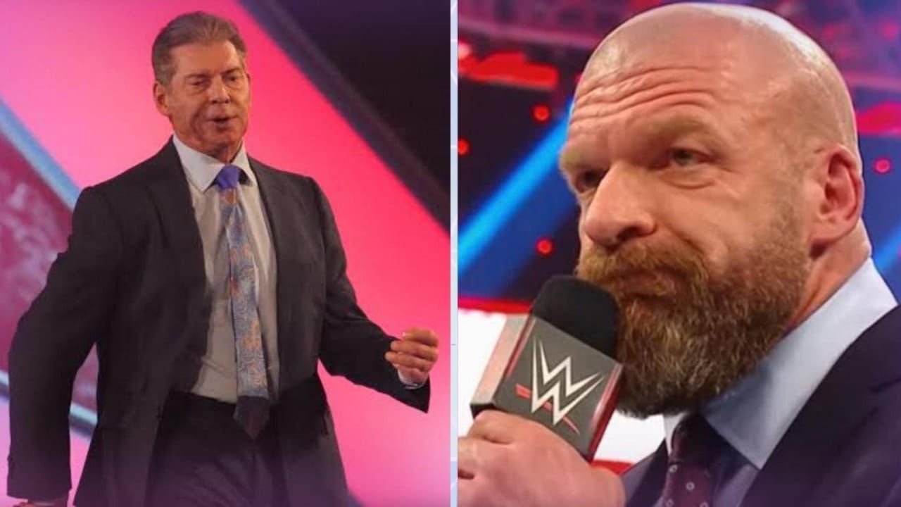 WWE Executive Chairman Vince McMahon and Triple H