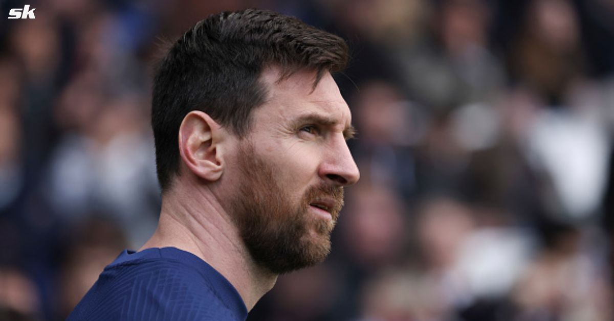 Lionel Messi was booed by PSG fans before the Ligue1 game against Rennes.
