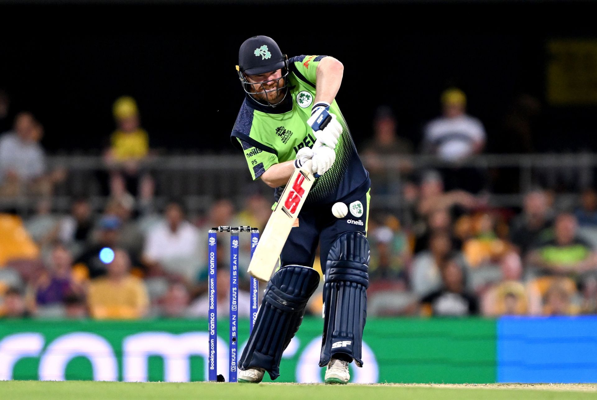 Paul Sirling's sensational hitting powered Ireland to 93-0 at the end of six overs