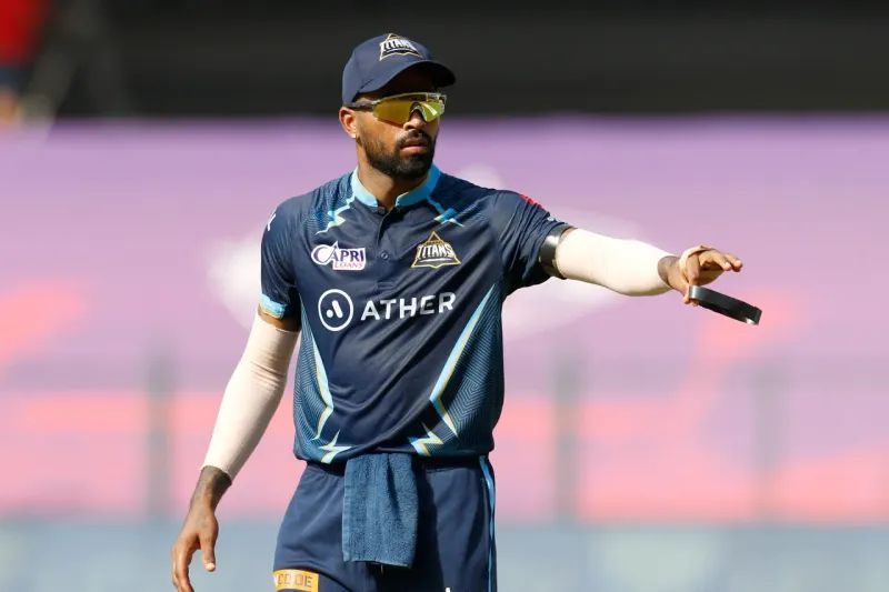 Gujarat Titans skipper Hardik Pandya. Pic: BCCI