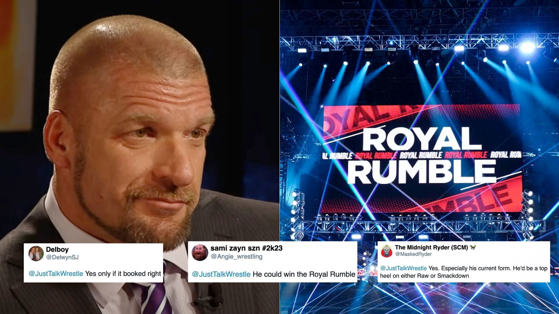 Triple H has brought back many stars