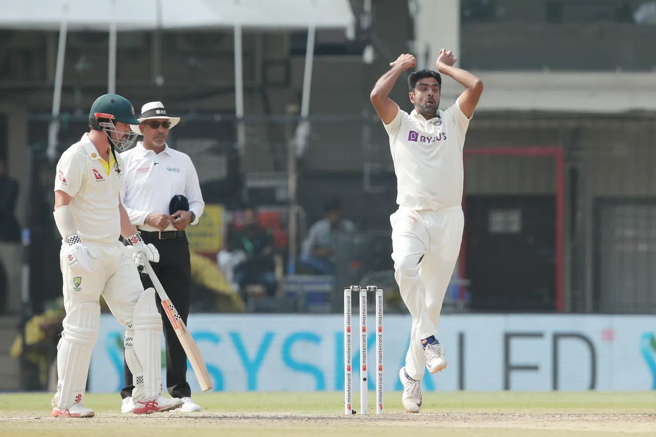 Ravichandran Ashwin did not look threatening once the ball was changed after 10 overs. [P/C: BCCI]