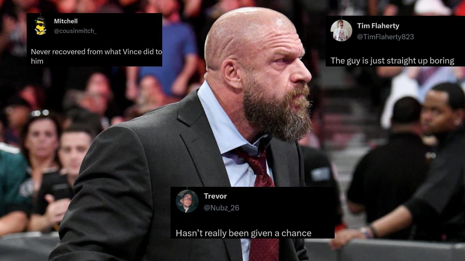 Triple H is the head of WWE