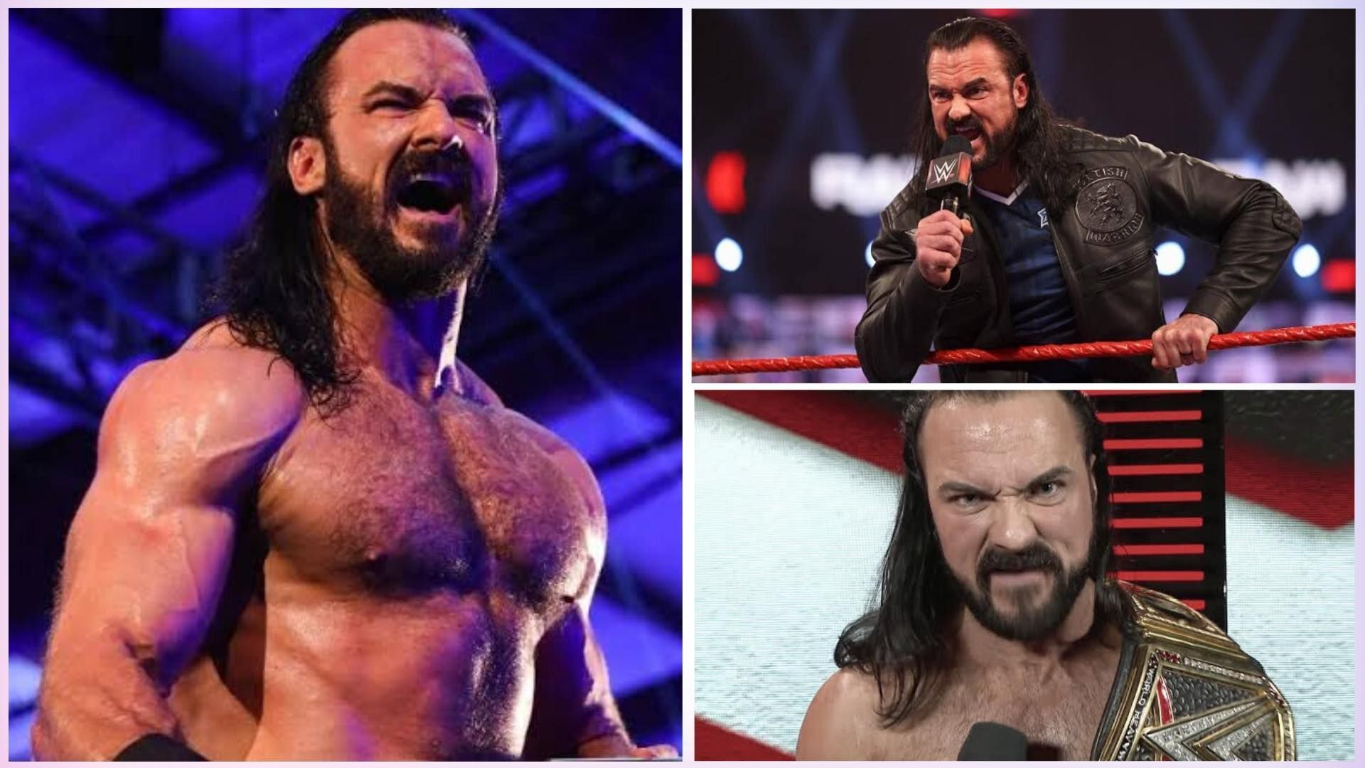 Drew McIntyre is a former WWE Champion.