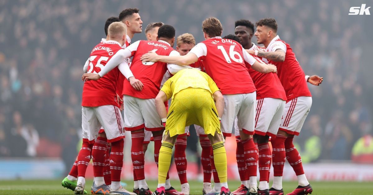 Arsenal players head out for international duty.