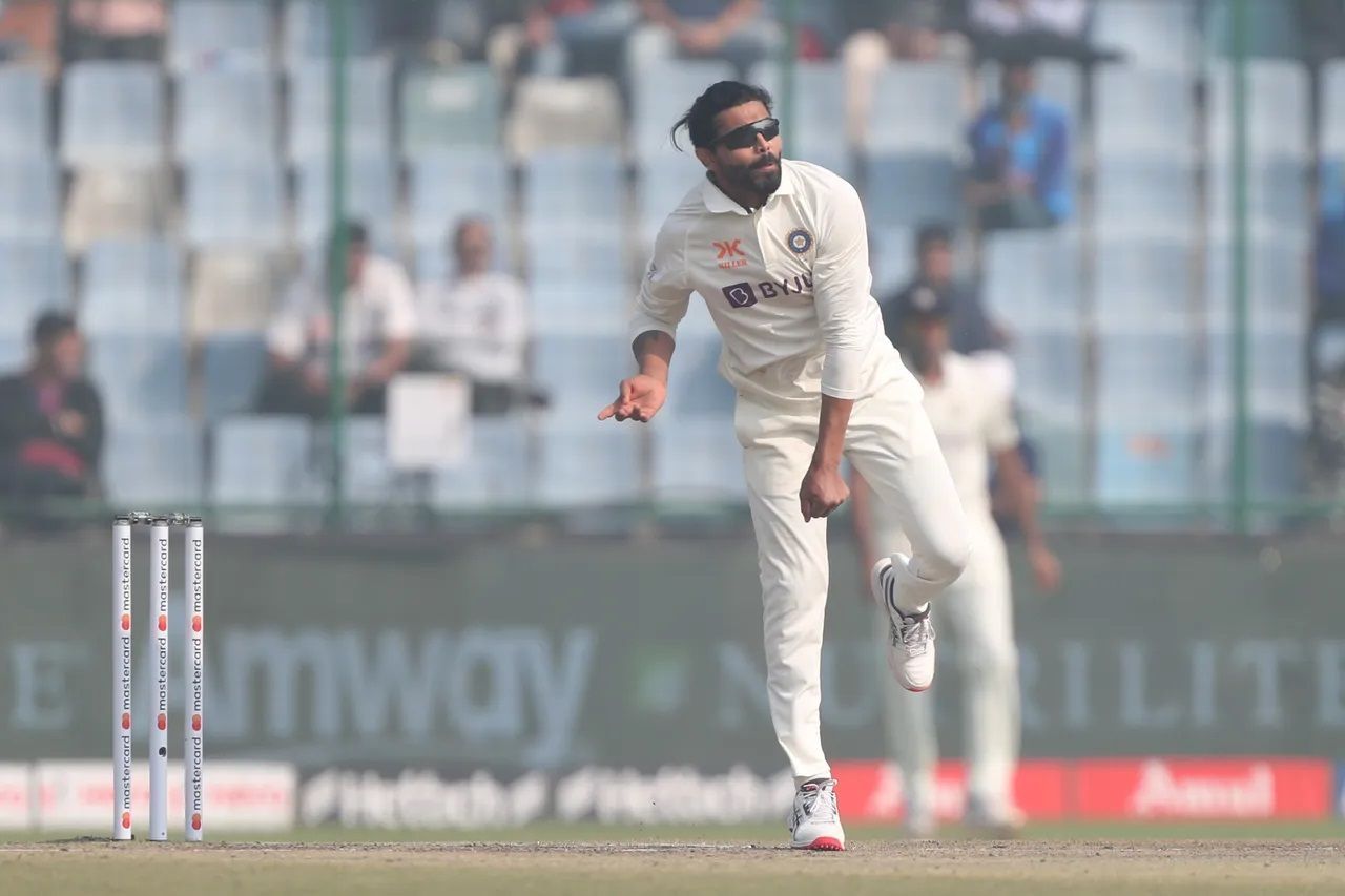 Ravindra Jadeja ran through Australia on Day 3 of the Delhi Test. [P/C: BCCI]