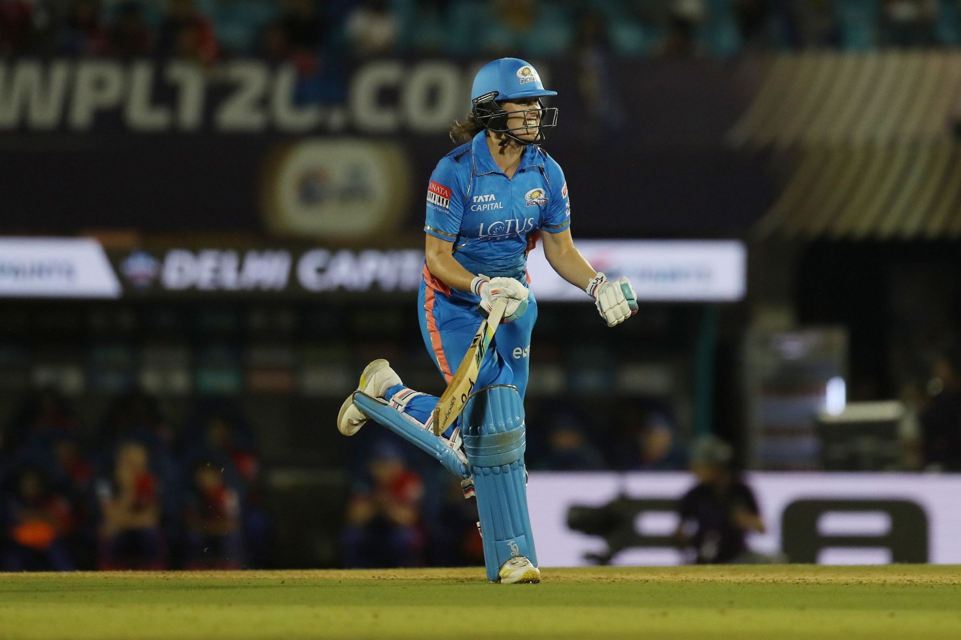 Nat Sciver-Brunt scored a responsible half-century in the WPL 2023 final. [P/C: WPL/Twitter]