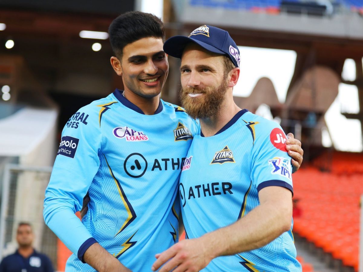 Kane Williamson and Shubman Gill