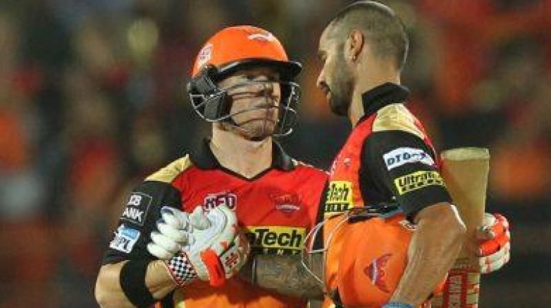 David Warner and Shikhar Dhawan