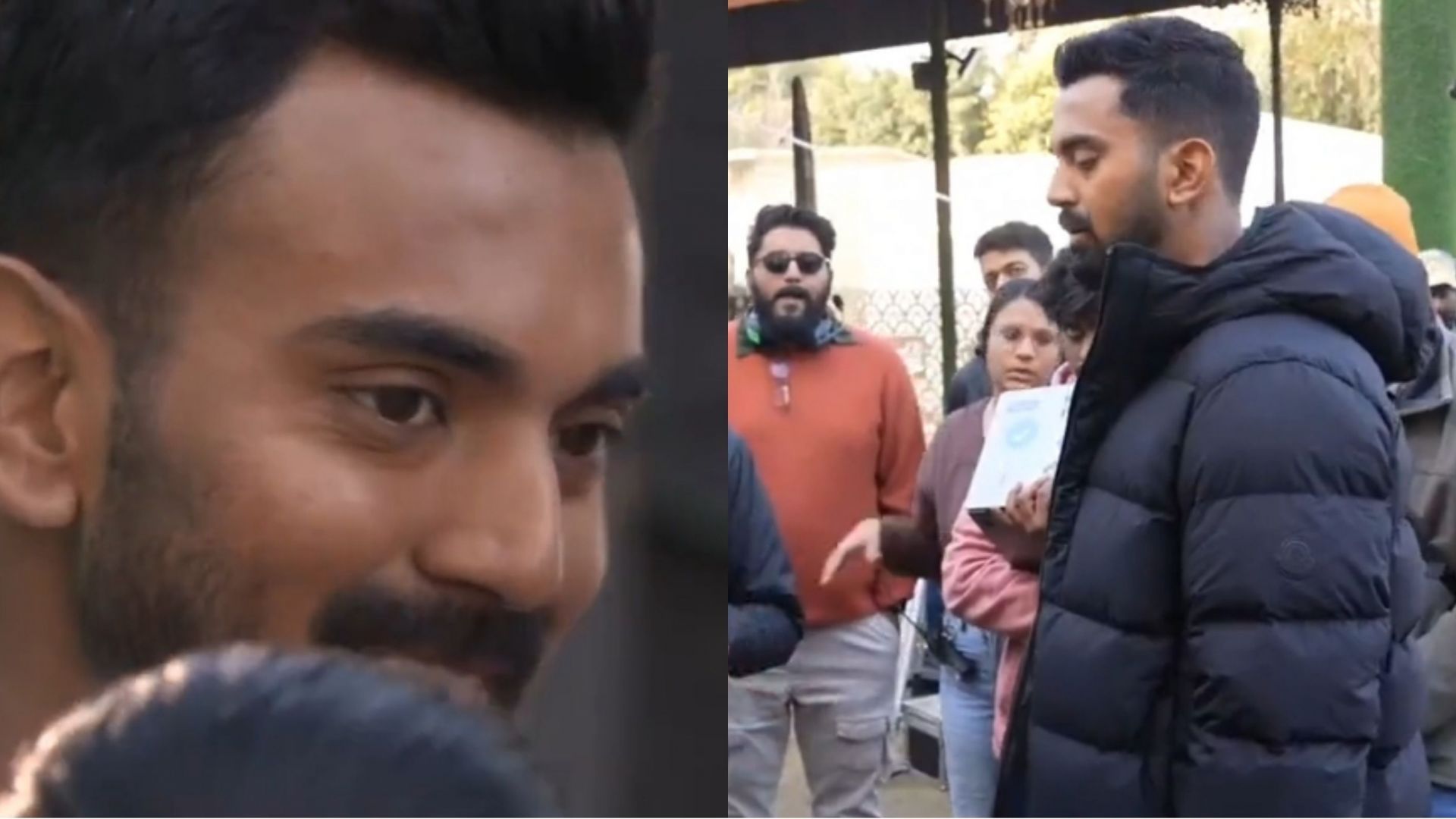 A clip featuring KL Rahul has leaked online (Image: Twitter)