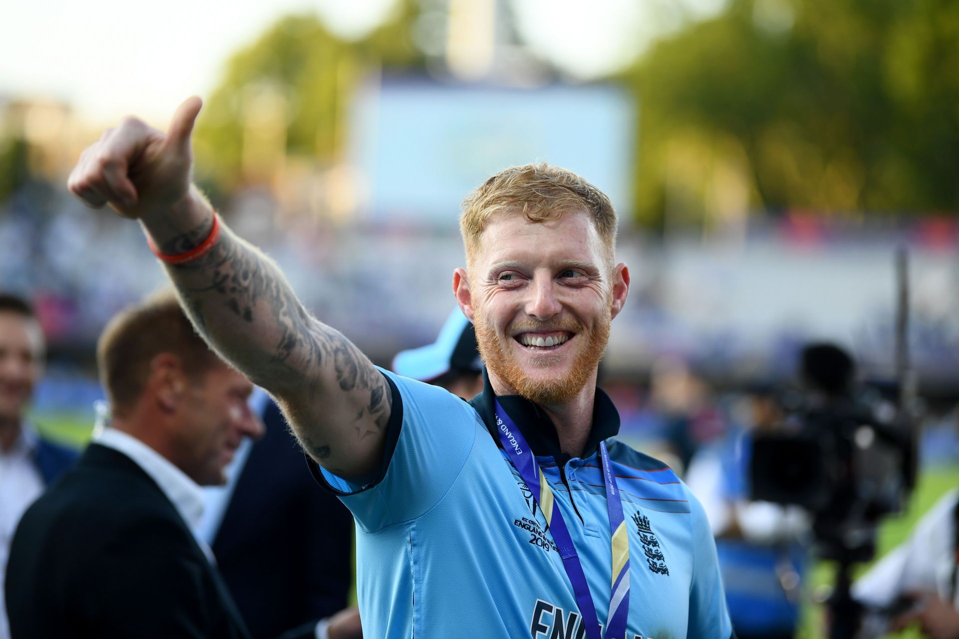 Stokes' innings in the 2019 World Cup final at Lord's helped England win the World Cup for the first time