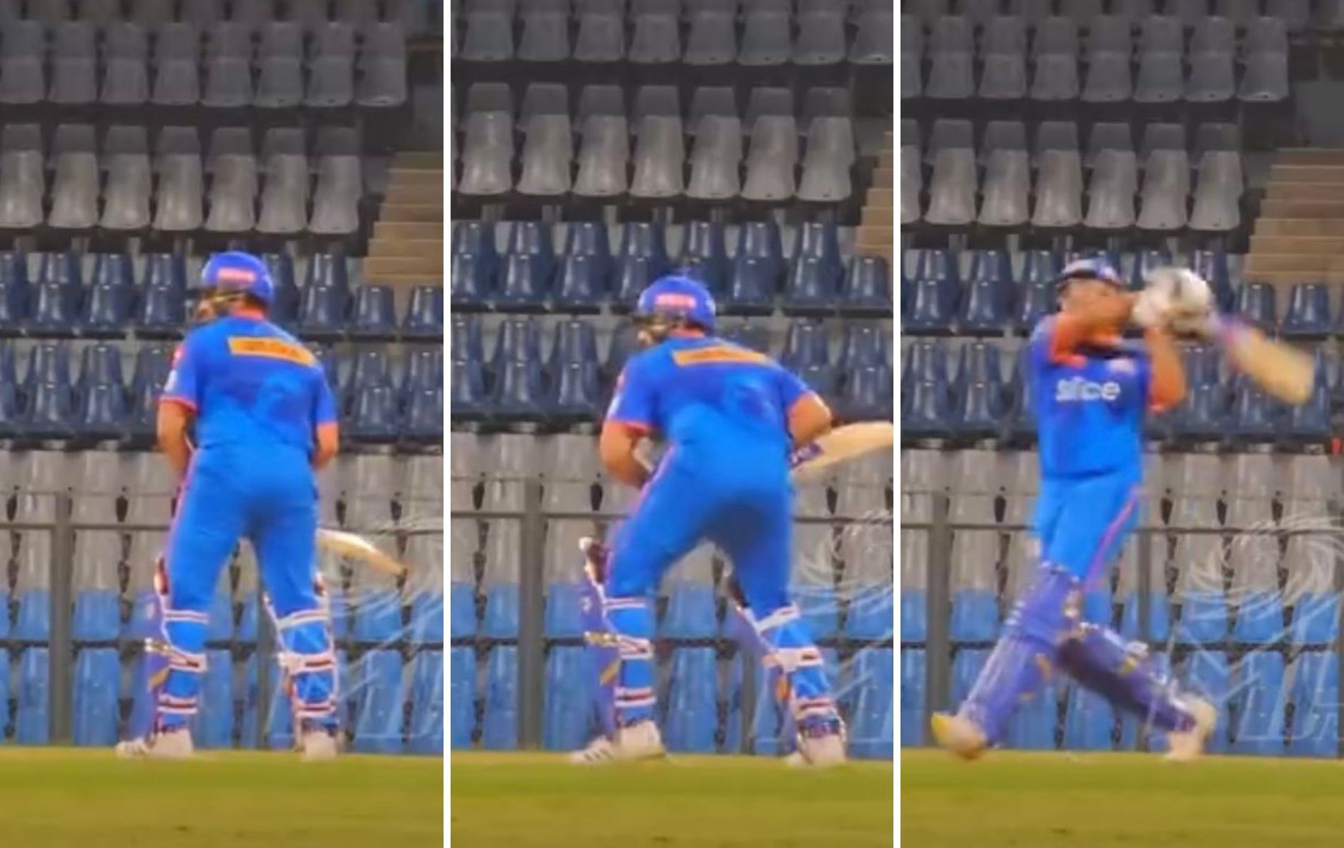 Rohit Sharma in action. (Pics: Instagram)