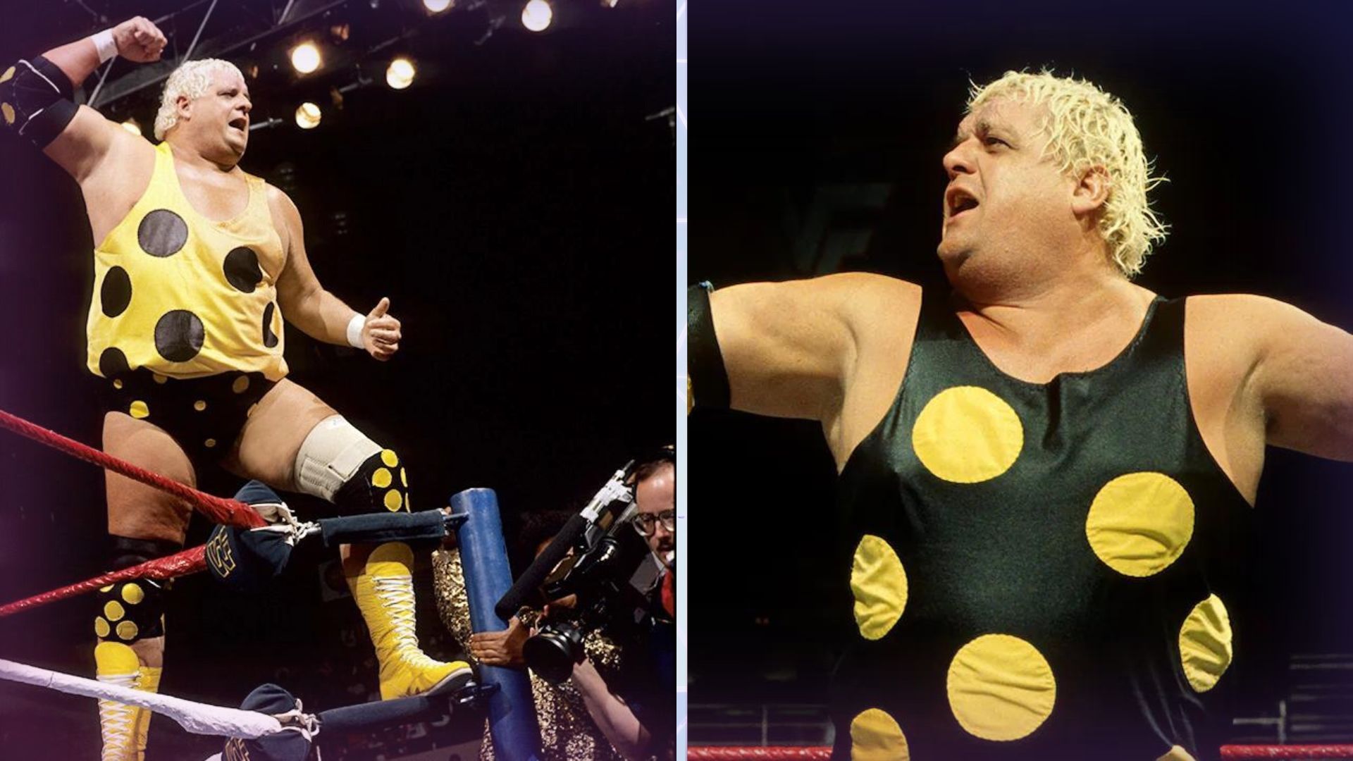 Dusty Rhodes is a WWE Hall of Famer.