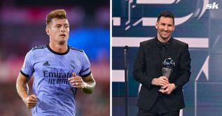 "It wasn't a surprise" - Real Madrid's Toni Kroos reacts to PSG star Lionel Messi winning FIFA The Best Men's Player of the Year award