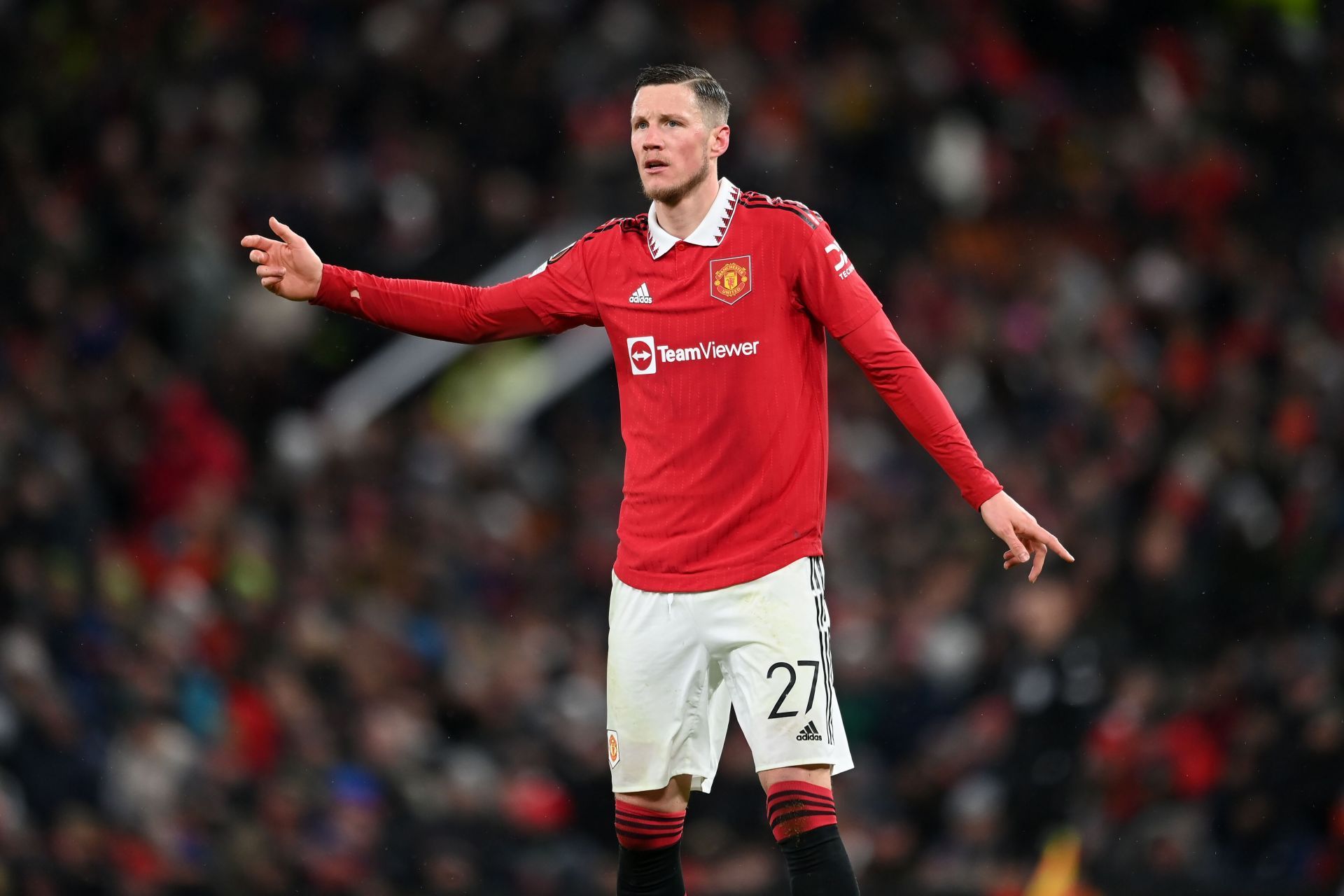 Wout Weghorst arrived at Old Trafford this January.