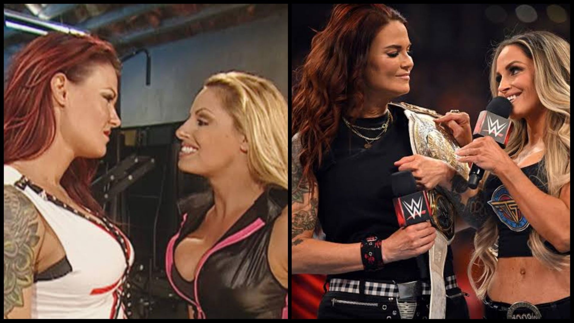 Lita and Trish Stratus look the same as they did years ago.