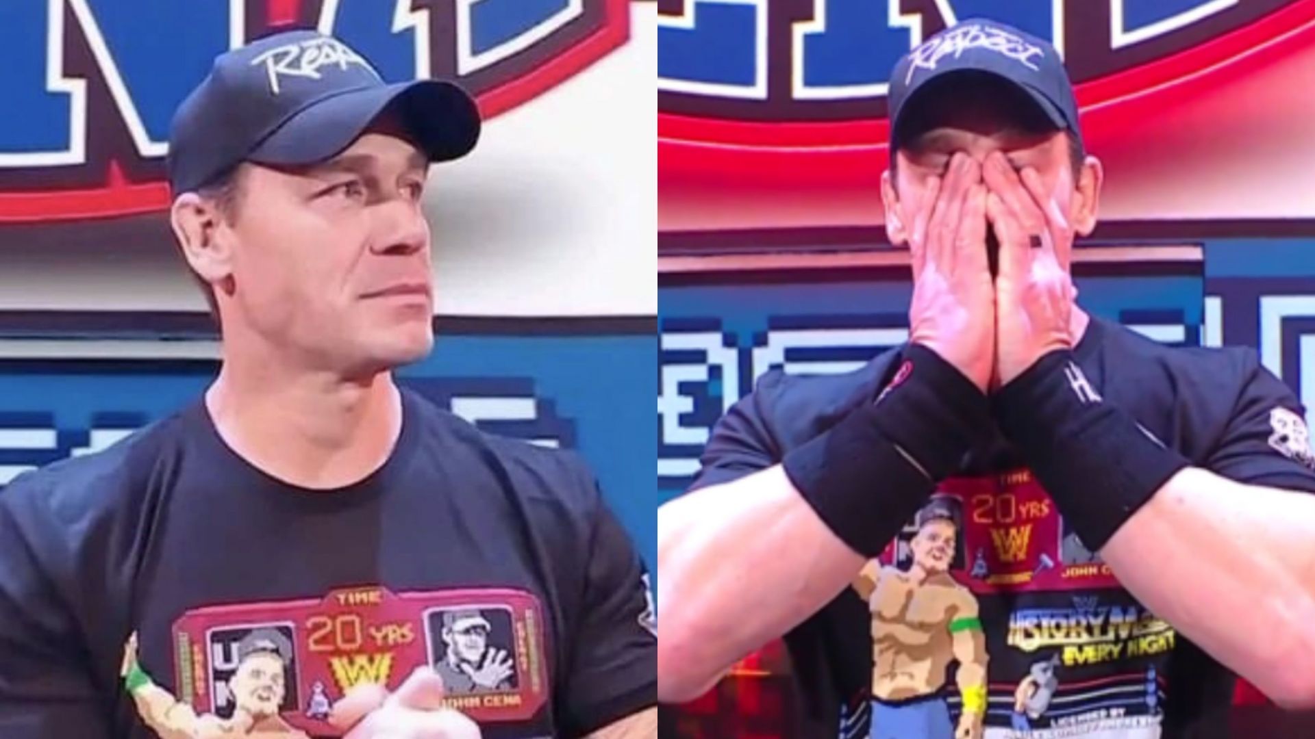 WWE legend John Cena returned to Monday Night RAW last week