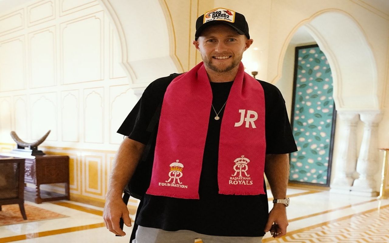 Rajasthan Royals welcomed Joe Root