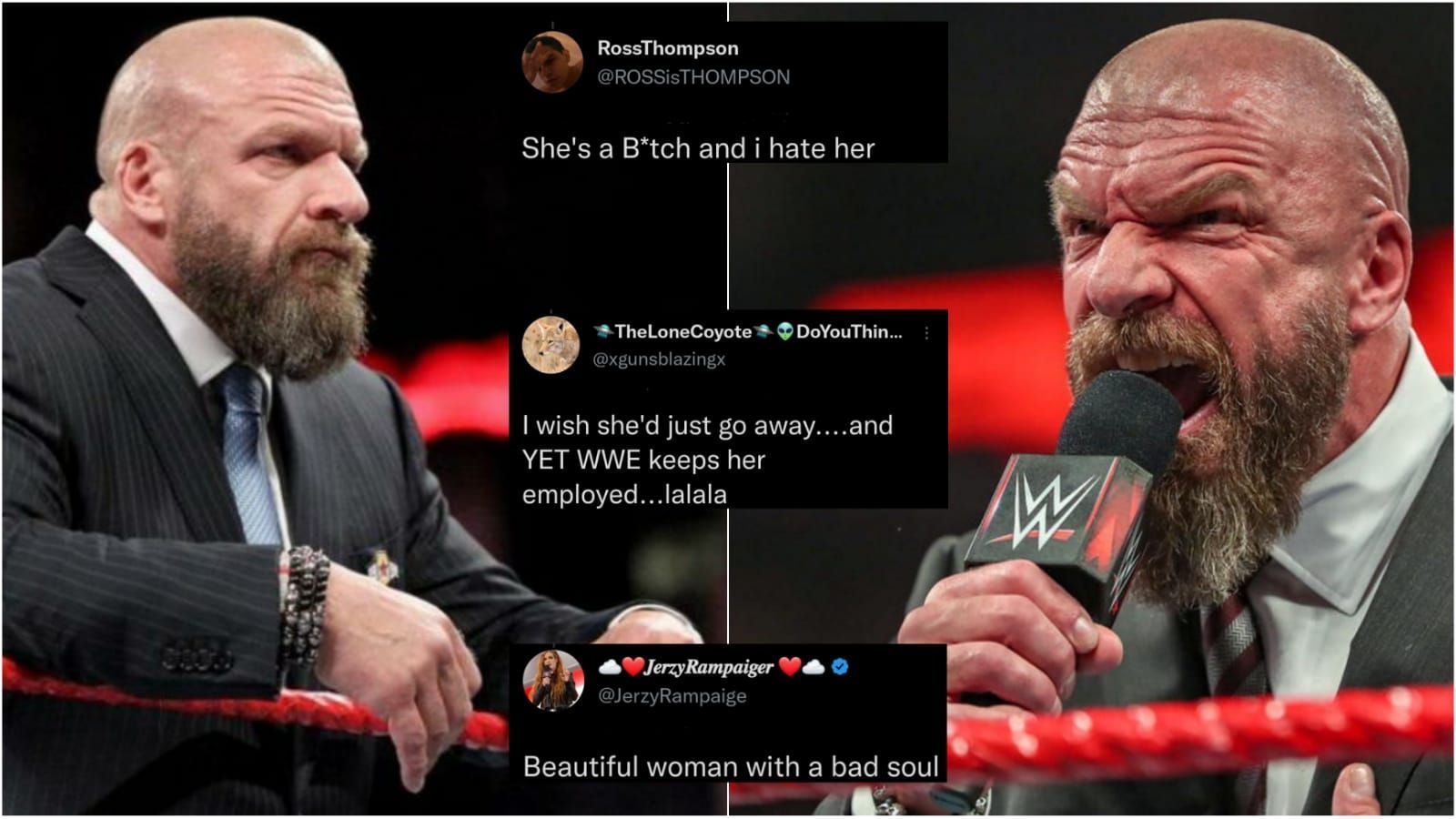 Triple H is the head of WWE