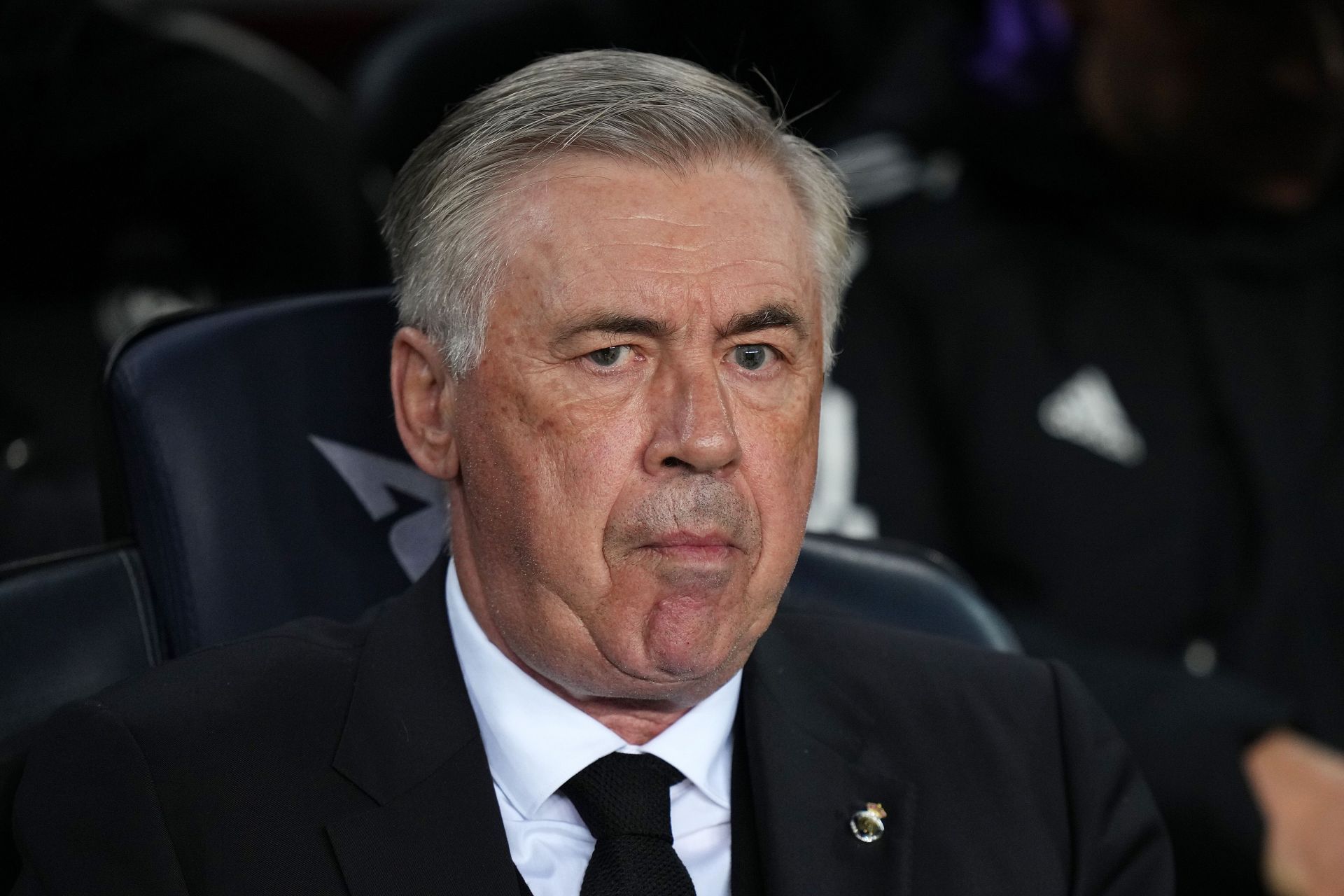 Real Madrid&#039;s Carlo Ancelotti.