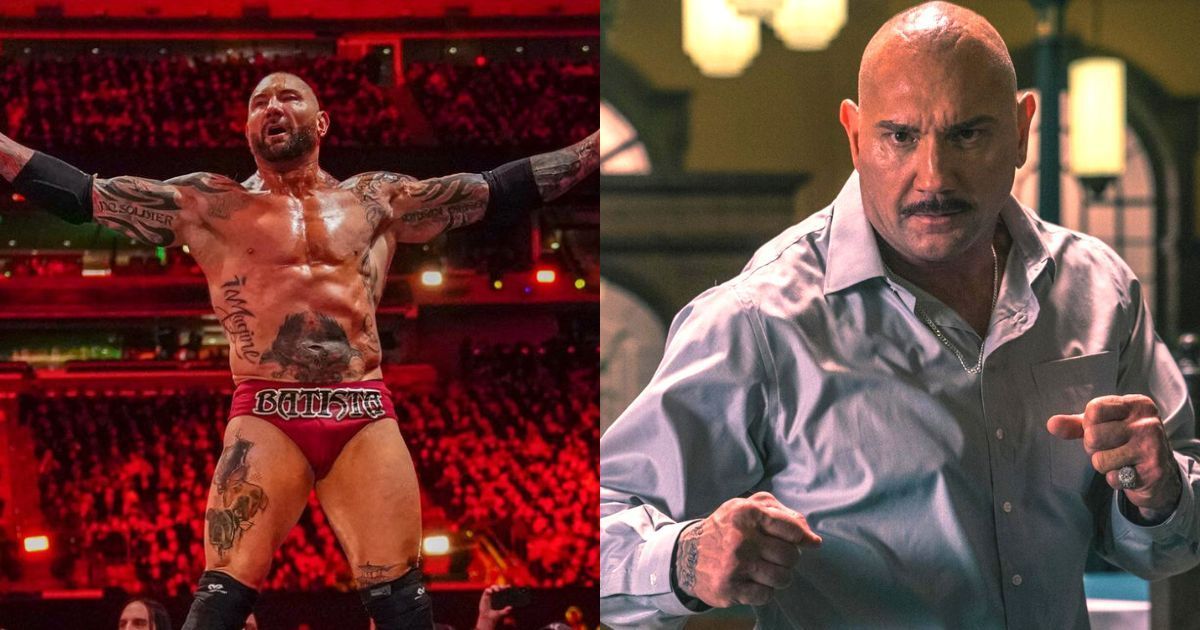 Dave Bautista has not had a match since 2019.