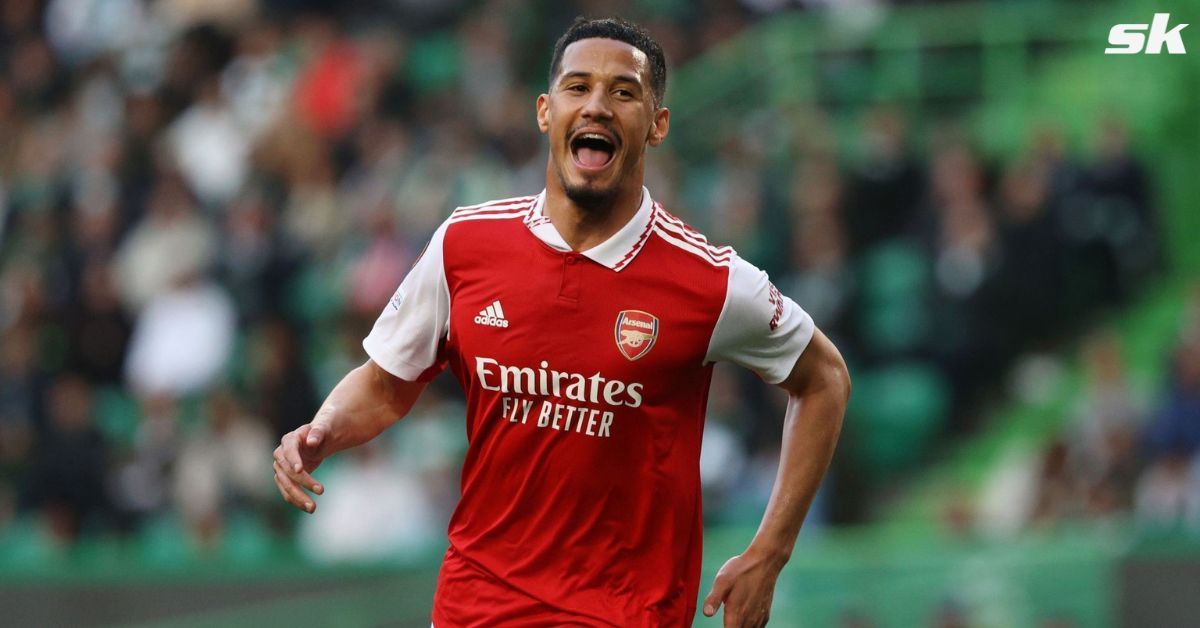 Arsenal defender William Saliba. 