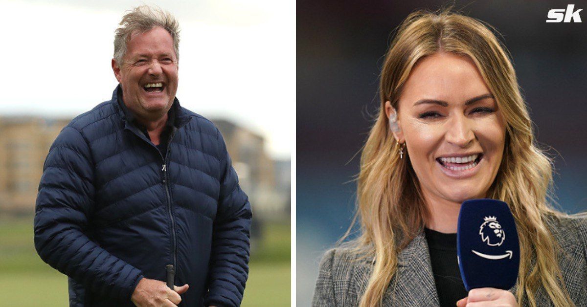 Arsenal fan Piers Morgan enjoyed Laura Woods savage response to rude Tottenham fan