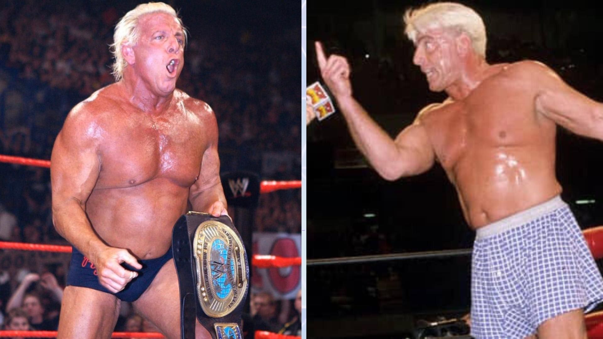 Ric Flair is known for being an eccentric personality