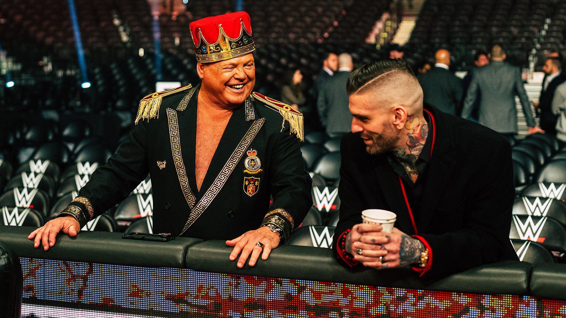 Jerry Lawler & Corey Graves