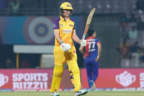 Tahlia McGrath smashed her maiden half-century in the Women's Premier League (Image Courtesy: WPLT20.com)