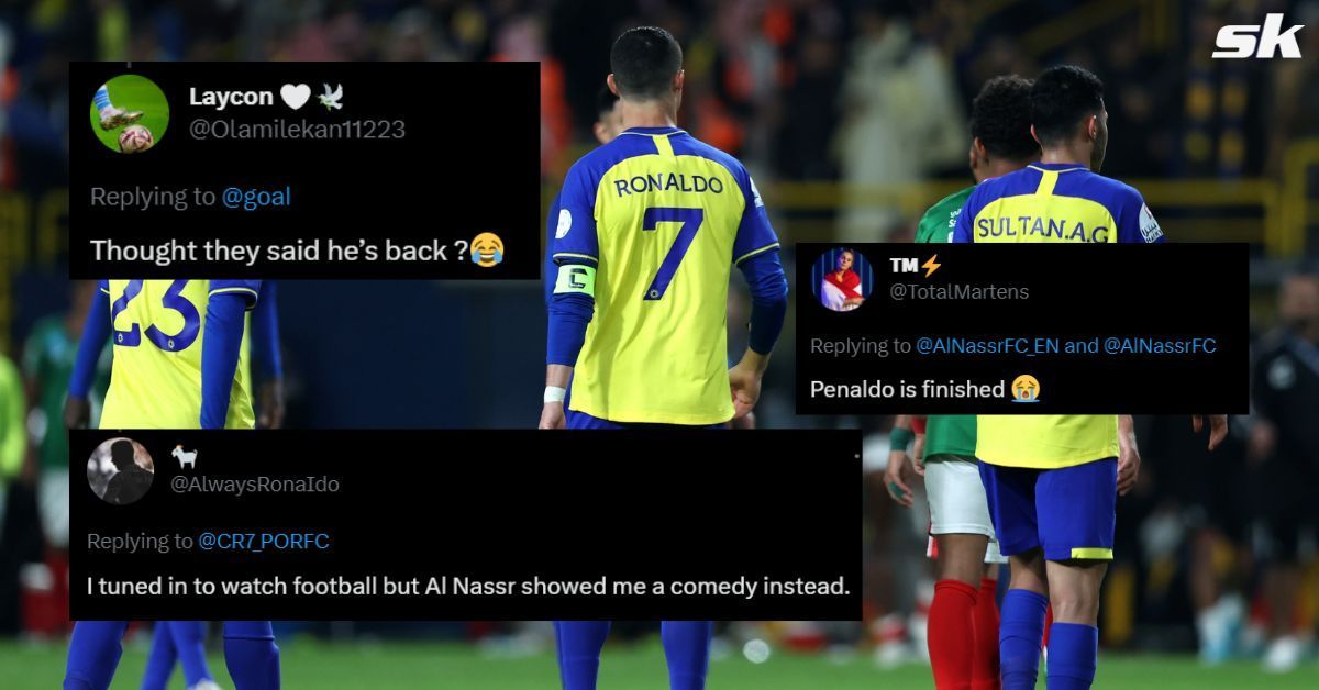 Twitter reacts as Al-Nassr defeat Abha 3-1 to qualify to the S/F of the King