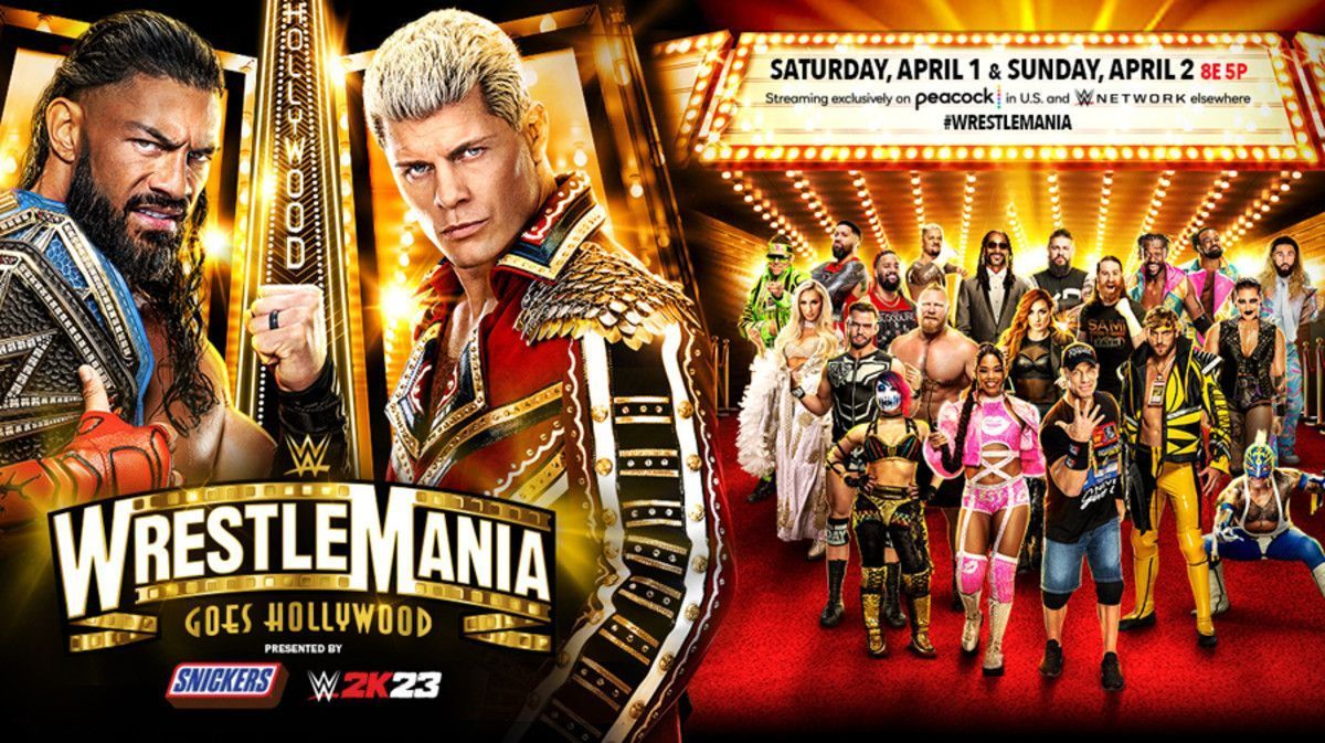 WrestleMania 39 is one day away.