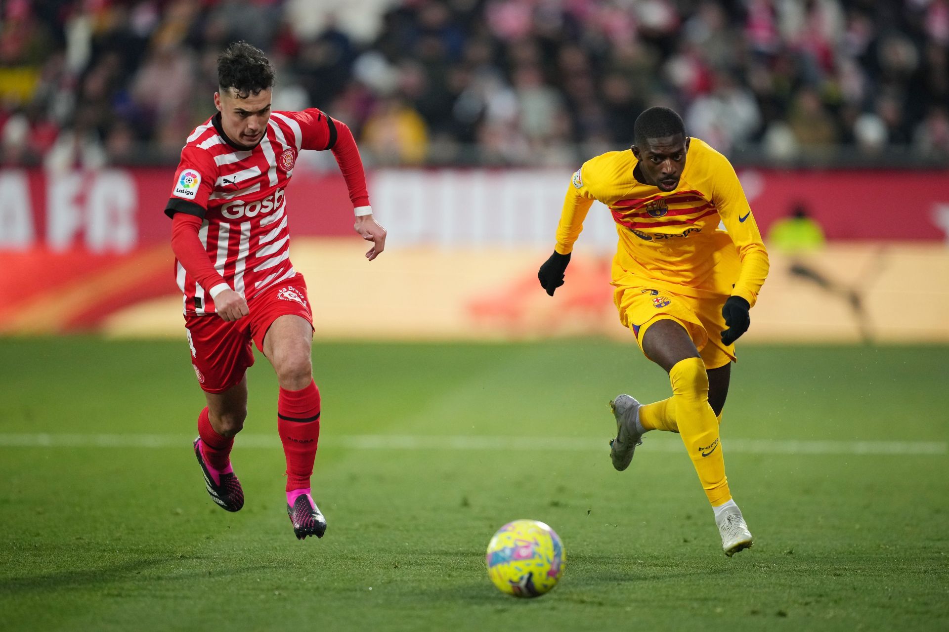 Bayern Munich target Ousmane Dembele is fast, two-footed, and a world-class dribbler.