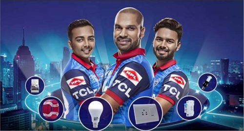 Shikhar Dhawan and Rishabh Pant have been part of numerous ad shoots for the Capitals.