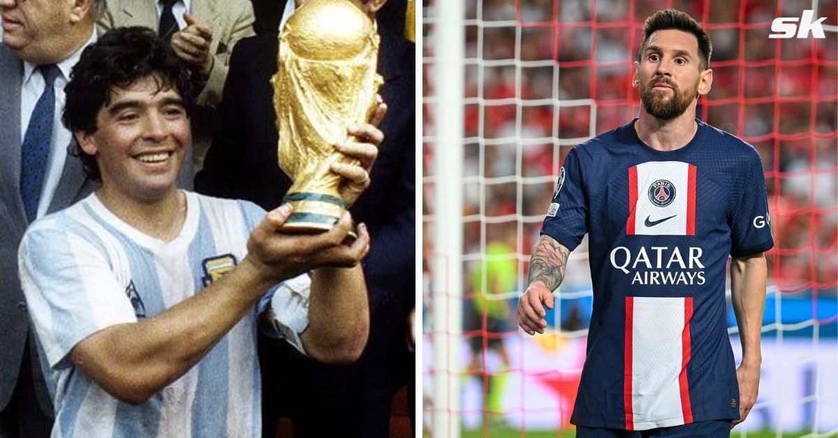 PSG superstar Lionel Messi has often been compared to Diego Maradona