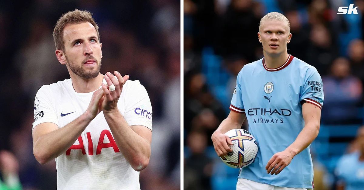 Erling Haaland and Harry Kane are the top two Premier League goal-scorers this season.