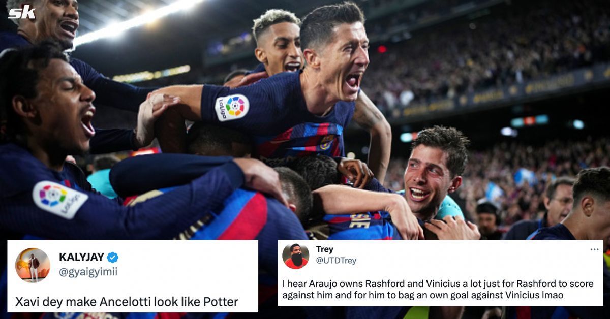 Barcelona defeated Real Madrid in a stunning manner